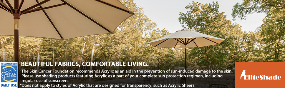How a patio umbrella can protect your skin from UV rays