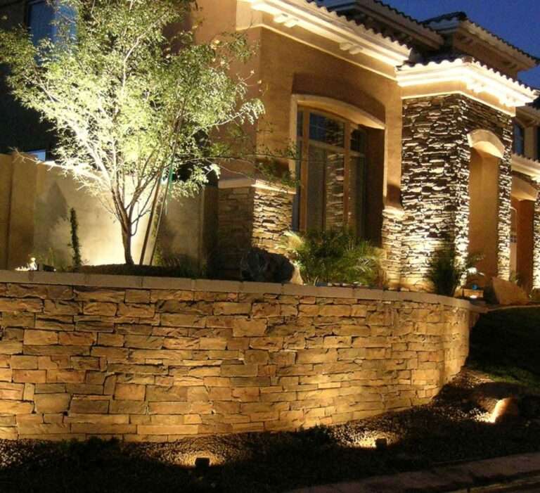 low-voltage wall wash floodlight