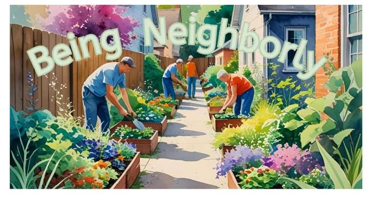 Tips for being a good neighbor